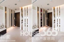 90平3室2厅，3万装简约花色浪漫小窝，木制烤漆门点亮格调
